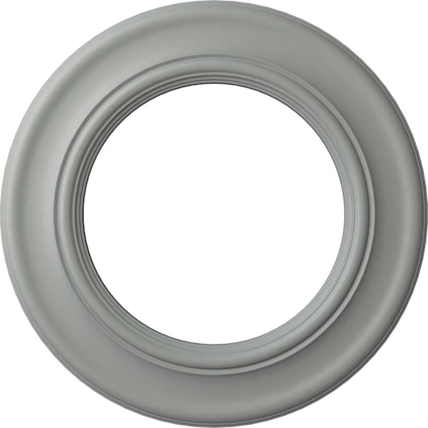 Ekena Millwork Holmdel Ceiling Medallion (Fits Canopies up to 12 7/8"), 20 7/8"OD x 12 7/8"ID x 1"P, Primed White CM20HO - main